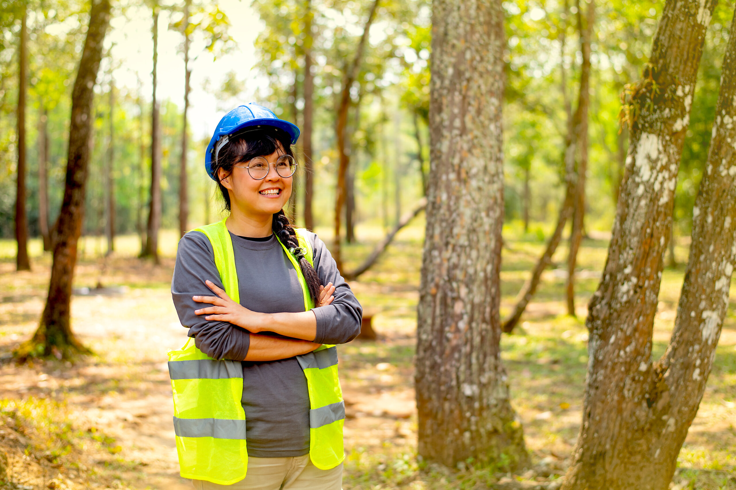 Arboricultural Consultant vs Tree Surgeon - Standing By Tree